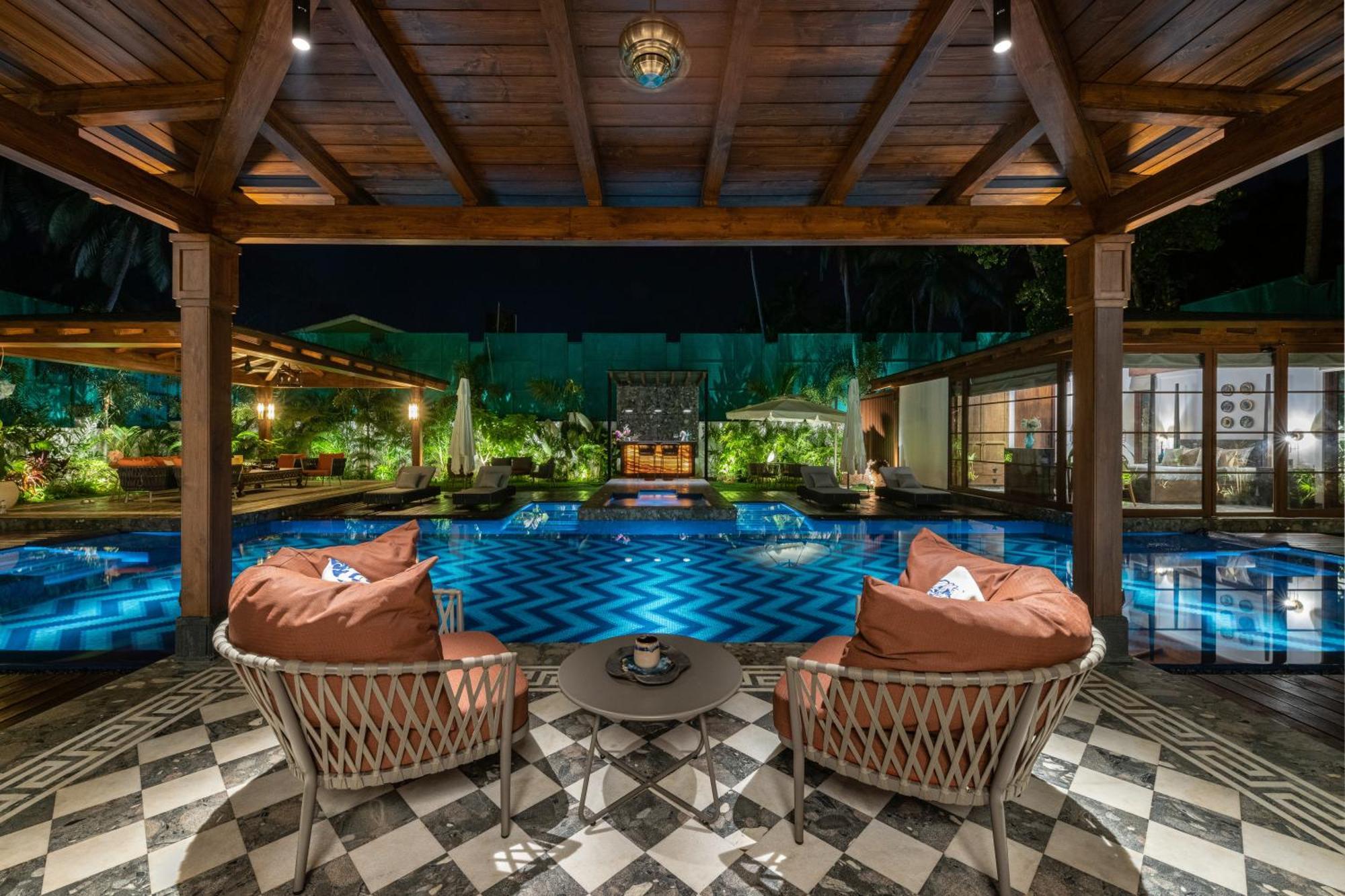 Azara Beach House - 5 Bhk Designer Villa, Candolim Beach Buitenkant foto